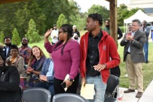 Mother and son CDL students Latoya Francis and Tarelle Richards